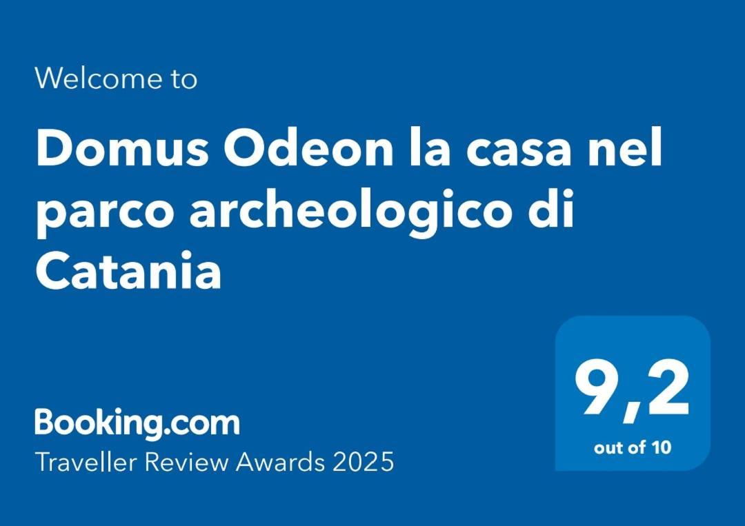 Domus Odeon La Casa Nel Parco Archeologico Di Catania Apartment Exterior foto